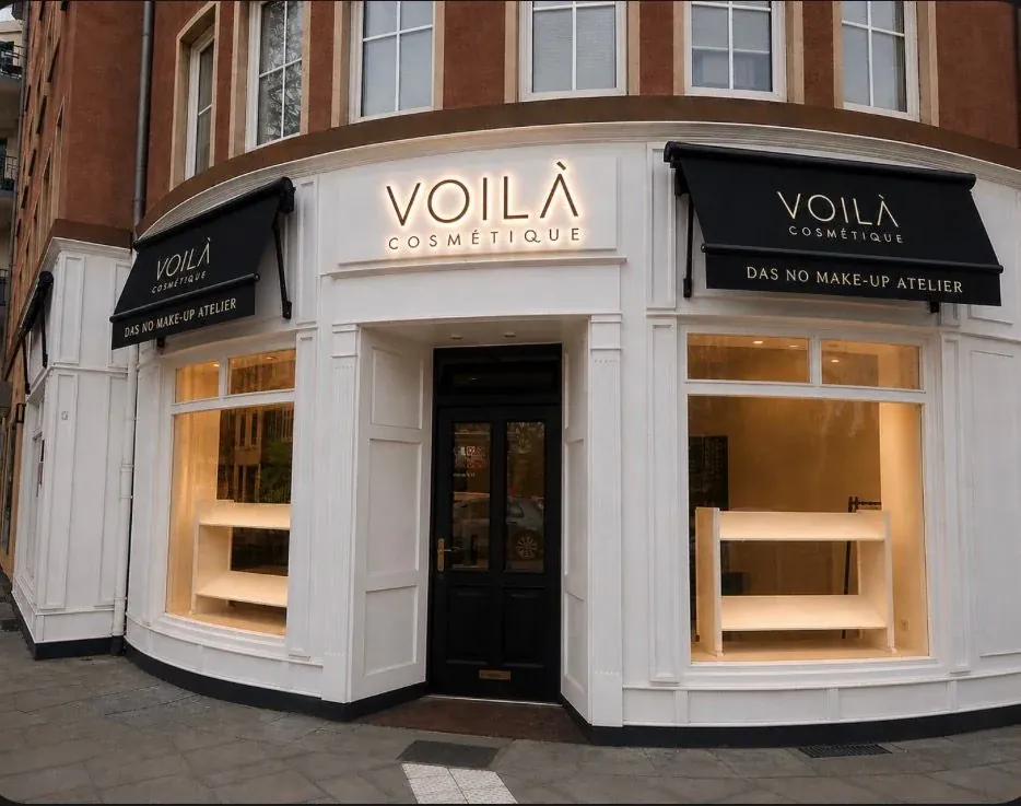 Außenansicht VOILÀ cosmétique – Das No make-up Atelier am Goldbekufer in Hamburg