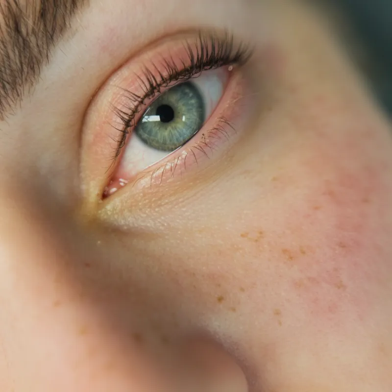 Le Voilà Look Niveau Un – L'Initiée – Abgeheiltes Ergebnis – Sommersprossen und Wimpernkranzverdichtung mit Wimpernlifting